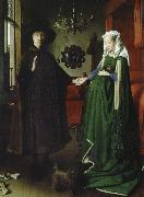Jan Van Eyck makarna arnolfinis trolovning Spain oil painting artist